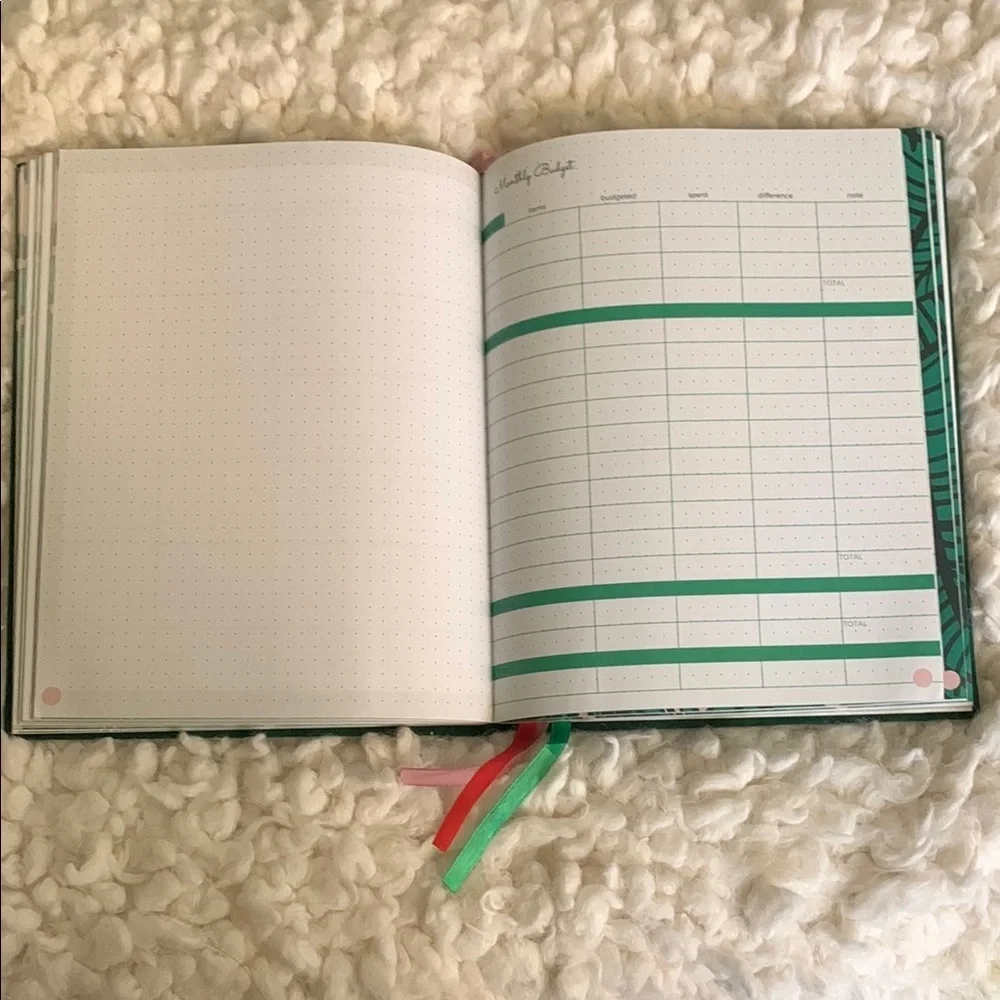 Brand New Guided Life Emerald Green Planning Goal Journal